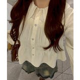 シャーリングペプラムブラウス | RMAF NICE CLAUP / OLIVE des OLIVE | 詳細画像29