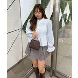 シャーリングペプラムブラウス | RMAF NICE CLAUP / OLIVE des OLIVE | 詳細画像43