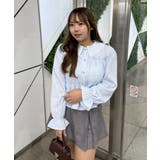 シャーリングペプラムブラウス | RMAF NICE CLAUP / OLIVE des OLIVE | 詳細画像47