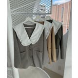 【セットアップ対応】丈の長さを選べる、フリル衿ジャケット | RMAF　NICE CLAUP / OLIVE des OLIVE | 詳細画像13 