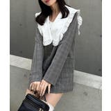 【セットアップ対応】丈の長さを選べる、フリル衿ジャケット | RMAF　NICE CLAUP / OLIVE des OLIVE | 詳細画像42 