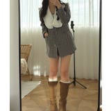 【セットアップ対応】丈の長さを選べる、フリル衿ジャケット | RMAF　NICE CLAUP / OLIVE des OLIVE | 詳細画像49 