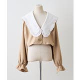 【セットアップ対応】丈の長さを選べる、フリル衿ジャケット | RMAF　NICE CLAUP / OLIVE des OLIVE | 詳細画像56 