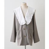 【セットアップ対応】丈の長さを選べる、フリル衿ジャケット | RMAF　NICE CLAUP / OLIVE des OLIVE | 詳細画像67 