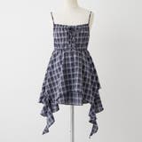 ブルー系 | レースアップキャミチュニック | RMAF　NICE CLAUP / OLIVE des OLIVE