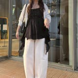 レースアップキャミチュニック | RMAF NICE CLAUP / OLIVE des OLIVE | 詳細画像30