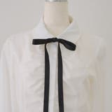 アソートボウタイブラウス | RMAF NICE CLAUP / OLIVE des OLIVE | 詳細画像2