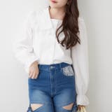 プリプリ令嬢ブラウス | RMAF　NICE CLAUP / OLIVE des OLIVE | 詳細画像4 