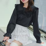 ブラック | プリプリ令嬢ブラウス | RMAF　NICE CLAUP / OLIVE des OLIVE