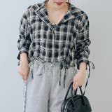 ドロストフードシャツ | NICE CLAUP / OLIVE des OLIVE　OUTLET | 詳細画像13 