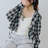 ドロストフードシャツ | NICE CLAUP / OLIVE des OLIVE　OUTLET | 詳細画像17 