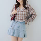 ドロストフードシャツ | NICE CLAUP / OLIVE des OLIVE　OUTLET | 詳細画像31 