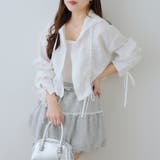 柄5 | ドロストフードシャツ | NICE CLAUP / OLIVE des OLIVE　OUTLET