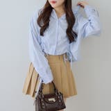 ドロストフードシャツ | NICE CLAUP / OLIVE des OLIVE　OUTLET | 詳細画像42 