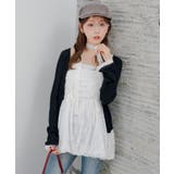 柄6 | 【9色展開 無地 ドット柄 花柄 チェック柄】キャミバルーンチュニック | RMAF NICE CLAUP / OLIVE des OLIVE