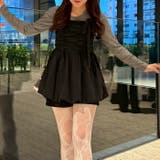 【9色展開 無地 ドット柄 花柄 チェック柄】キャミバルーンチュニック | RMAF NICE CLAUP / OLIVE des OLIVE | 詳細画像59