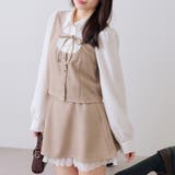 【セットアップ対応】ドッキングリボンブラウス | RMAF　NICE CLAUP / OLIVE des OLIVE | 詳細画像2 