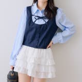 【セットアップ対応】ドッキングリボンブラウス | RMAF　NICE CLAUP / OLIVE des OLIVE | 詳細画像11 