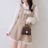 【セットアップ対応】ドッキングリボンブラウス | RMAF　NICE CLAUP / OLIVE des OLIVE | 詳細画像4 