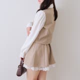 【セットアップ対応】ドッキングリボンブラウス | RMAF　NICE CLAUP / OLIVE des OLIVE | 詳細画像6 