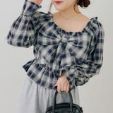 リボン付きブラウス | RMAF　NICE CLAUP / OLIVE des OLIVE | 詳細画像1 