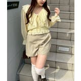 ラッフルブラウス&シャーリングキャミ | RMAF　NICE CLAUP / OLIVE des OLIVE | 詳細画像6 