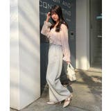 ラッフルブラウス&シャーリングキャミ | RMAF　NICE CLAUP / OLIVE des OLIVE | 詳細画像15 