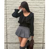 ラッフルブラウス&シャーリングキャミ | RMAF　NICE CLAUP / OLIVE des OLIVE | 詳細画像21 