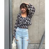 ラッフルブラウス&シャーリングキャミ | RMAF　NICE CLAUP / OLIVE des OLIVE | 詳細画像29 