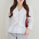 レースフリフリブラウス | RMAF　NICE CLAUP / OLIVE des OLIVE | 詳細画像10 