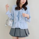 レースフリフリブラウス | RMAF　NICE CLAUP / OLIVE des OLIVE | 詳細画像4 