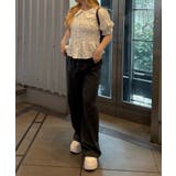 シャーリングペプラム半袖ブラウス | RMAF　NICE CLAUP / OLIVE des OLIVE | 詳細画像27 