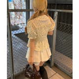 シャーリングペプラム半袖ブラウス | RMAF　NICE CLAUP / OLIVE des OLIVE | 詳細画像32 