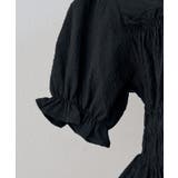 シャーリングペプラム半袖ブラウス | RMAF　NICE CLAUP / OLIVE des OLIVE | 詳細画像44 