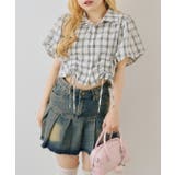 バルーン袖ドロスト短丈ブラウス | RMAF　NICE CLAUP / OLIVE des OLIVE | 詳細画像6 