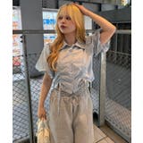 バルーン袖ドロスト短丈ブラウス | RMAF　NICE CLAUP / OLIVE des OLIVE | 詳細画像15 