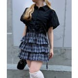 バルーン袖ドロスト短丈ブラウス | RMAF　NICE CLAUP / OLIVE des OLIVE | 詳細画像24 