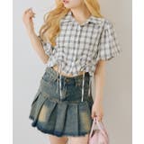 柄1 | バルーン袖ドロスト短丈ブラウス | RMAF　NICE CLAUP / OLIVE des OLIVE