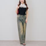 前開きシャーリングフリルブラウス | RMAF　NICE CLAUP / OLIVE des OLIVE | 詳細画像17 