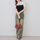 前開きシャーリングフリルブラウス | RMAF　NICE CLAUP / OLIVE des OLIVE | 詳細画像18 