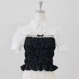 前開きシャーリングフリルブラウス | RMAF　NICE CLAUP / OLIVE des OLIVE | 詳細画像21 