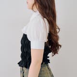 前開きシャーリングフリルブラウス | RMAF　NICE CLAUP / OLIVE des OLIVE | 詳細画像23 