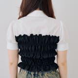 前開きシャーリングフリルブラウス | RMAF　NICE CLAUP / OLIVE des OLIVE | 詳細画像24 