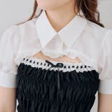 前開きシャーリングフリルブラウス | RMAF　NICE CLAUP / OLIVE des OLIVE | 詳細画像25 