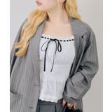 オフ | 肩リボンキャミブラウス | RMAF　NICE CLAUP / OLIVE des OLIVE