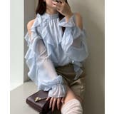 ラッフルフリフリブラウス | RMAF　NICE CLAUP / OLIVE des OLIVE | 詳細画像1 