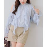 ラッフルフリフリブラウス | RMAF　NICE CLAUP / OLIVE des OLIVE | 詳細画像6 