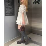 ドロストリボンチュニック | RMAF　NICE CLAUP / OLIVE des OLIVE | 詳細画像9 