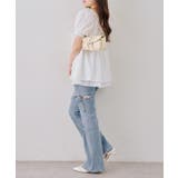 ドロストリボンチュニック | RMAF　NICE CLAUP / OLIVE des OLIVE | 詳細画像24 