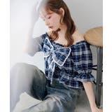 【5色展開】オフショルでも着れる レースビッグリボンブラウス | RMAF　NICE CLAUP / OLIVE des OLIVE | 詳細画像5 